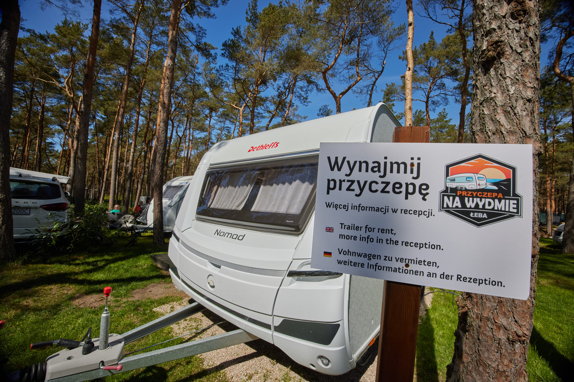 Przyczepa Na Wydmie